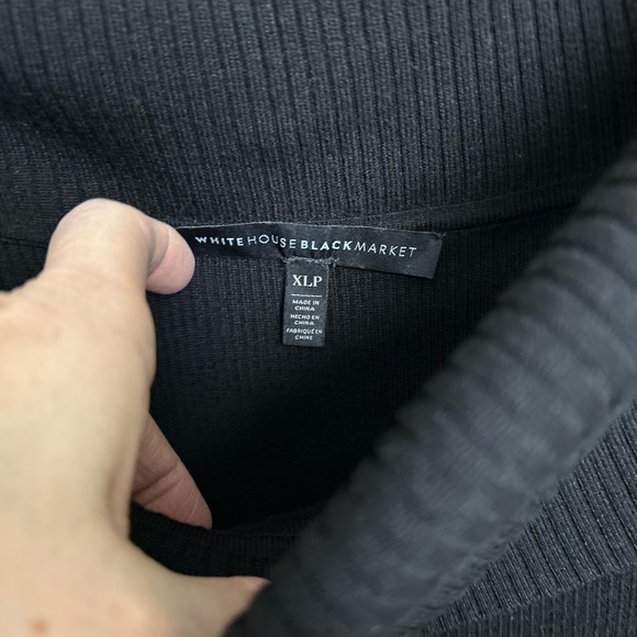 White House black market off the shoulder sweater - Picture 2 of 3